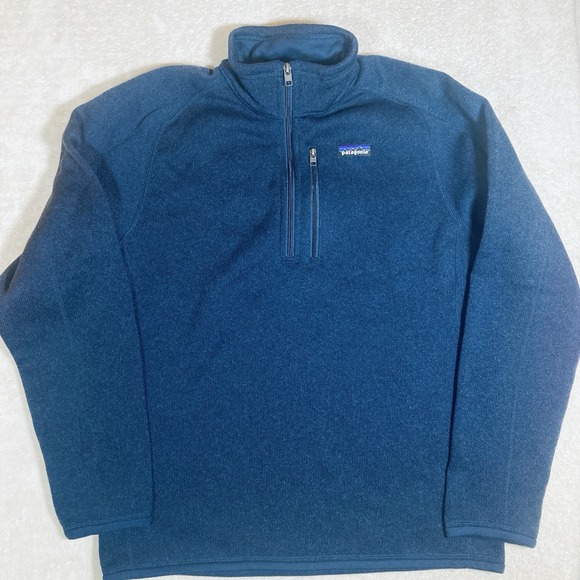 Patagonia Other - Patagonia Better Sweater 1/4 Zip Blue Mens Size M Pullover Fleece